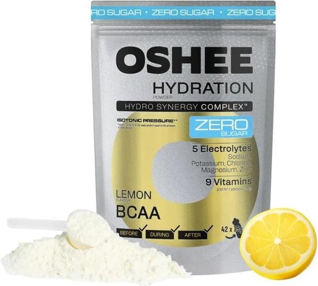 Izotonický nápoj v prášku citrón bez cukru 630 g Obrázok produktu 