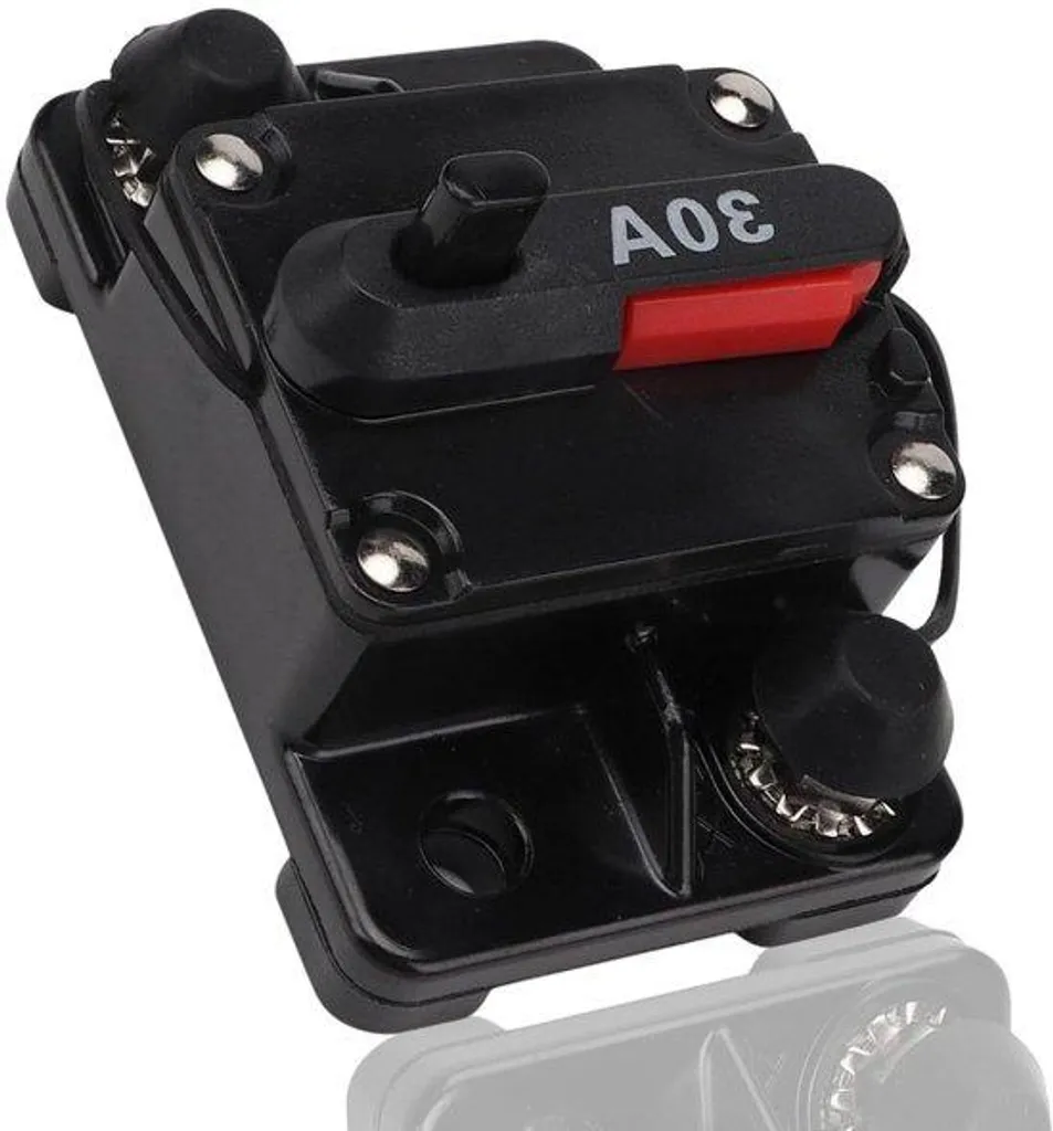 Porte-fusible automatique 12V 30A pour voiture et bateau - Disjoncteur