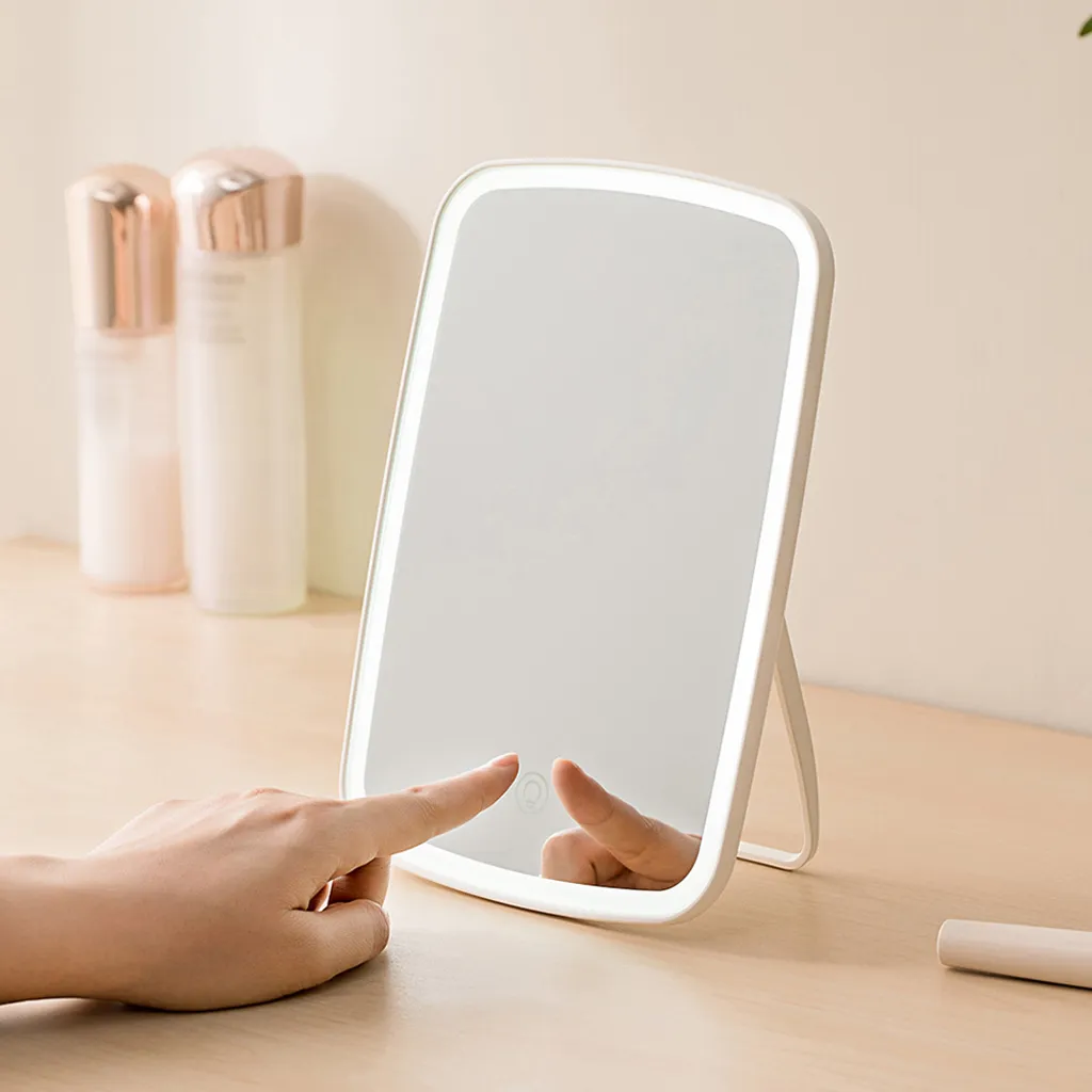 Specchio LED Professionale 1200mAh: Precisione Ottica e Touch - 5