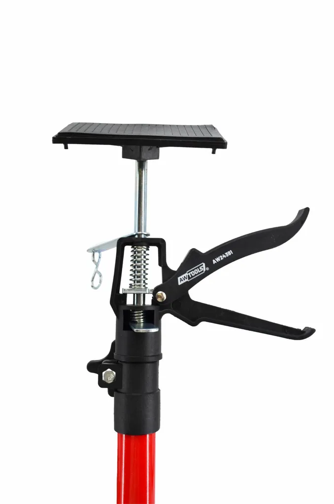 Étai de Pose Télescopique pour Plafond 115 à 290cm Awtools - 2 Unités