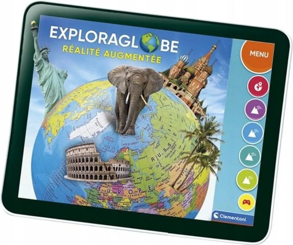 Globe interactif Clementoni 50847 - Jeu éducatif avec stylo parlant - 5