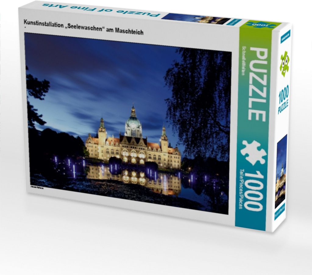Calvendo Kunstinstallation „Seelewaschen“ am Maschteich Produktbild 