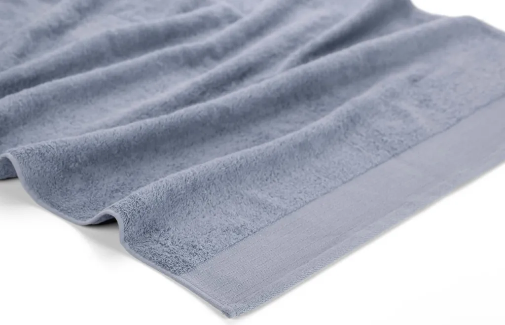 Walra Asciugamano da doccia in cotone morbido (70x140cm) Grigio Tempesta