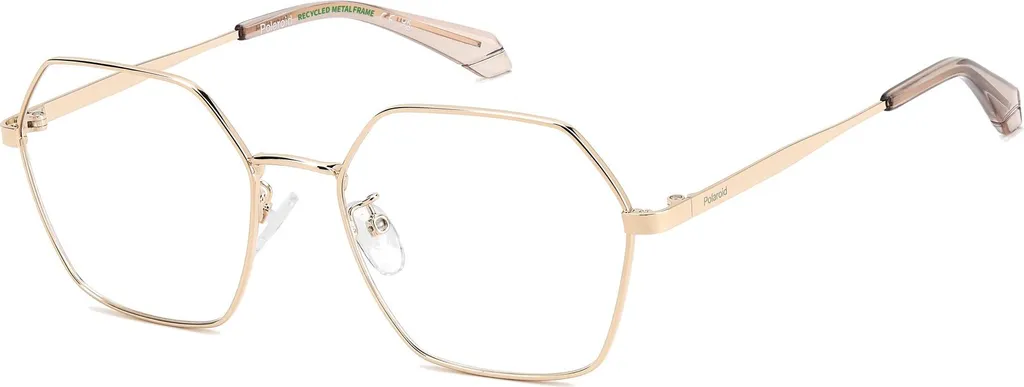 Monture de lunettes Polaroid PLD D612/G DDB pour Homme et Femme Gold