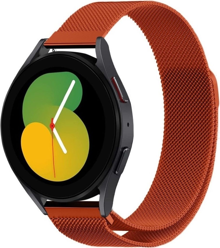 Strap-it Milanese Armband - Kompatibel mit Samsung Galaxy Watch 5 Armband 40mm Edelstahl Armband mit Magnetverschluss - Ersatzarmband - Hochwertige...