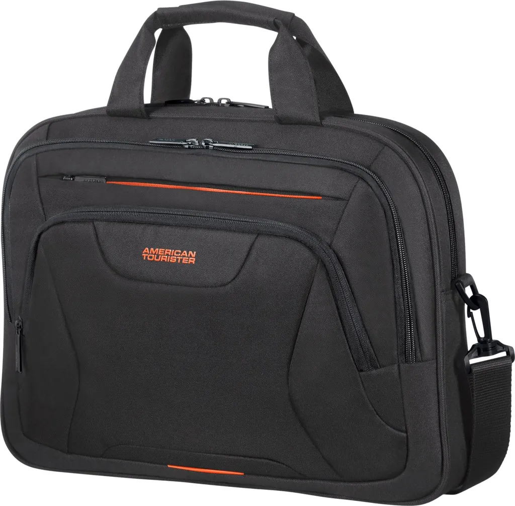 Sacoche PC 15.6 Pouces Rembourrée AT WORK Légère avec Passant Valise
