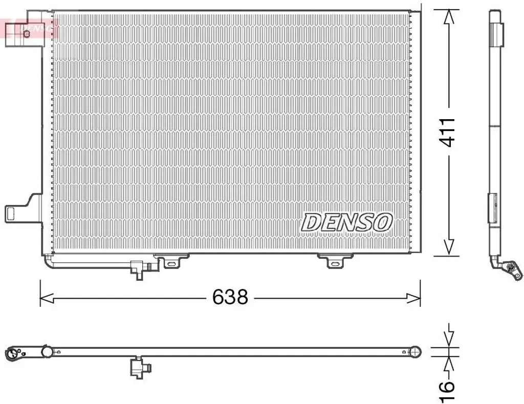 Réparer la clim de votre Classe A W169 avec le condenseur DENSO 17007