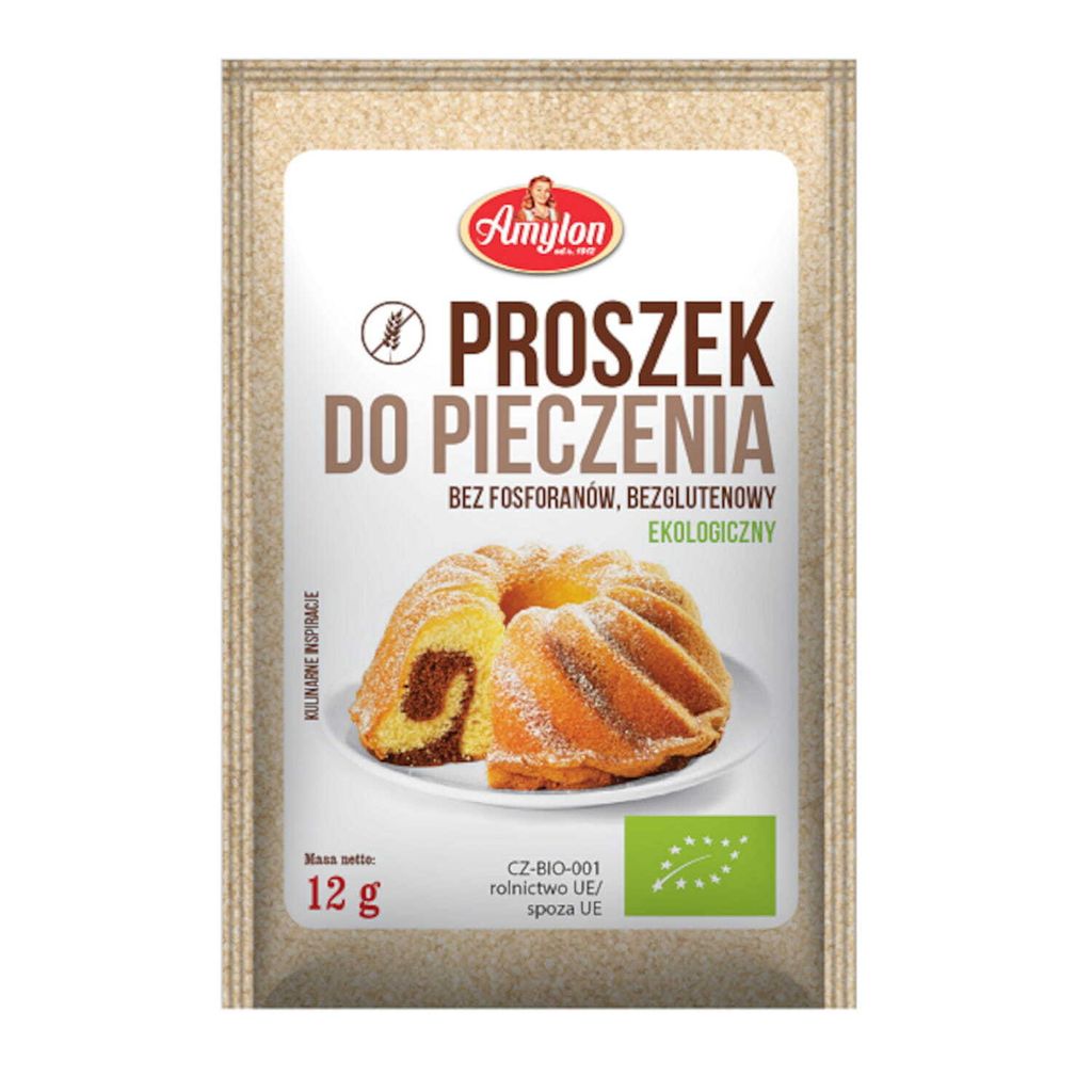 Proszek do pieczenia bezglutenowy12g BIOPLANET Zdjęcie produktu 