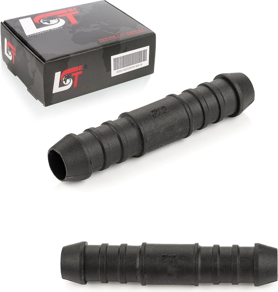 2x Schlauchverbinder Polyamid PA Benzin ölbeständig 12 mm für KIA HYUNDAI DAEWOO