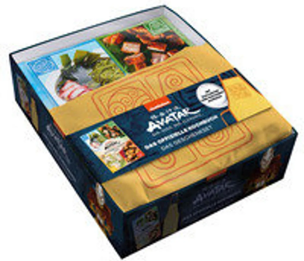Coffret Livre de Recettes Avatar les Quatre Nations avec Cadeaux Exclusifs