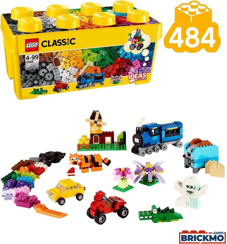 LEGO® 10696 - Średnie pudełko klocków Classic (484 Zdjęcie produktu 48