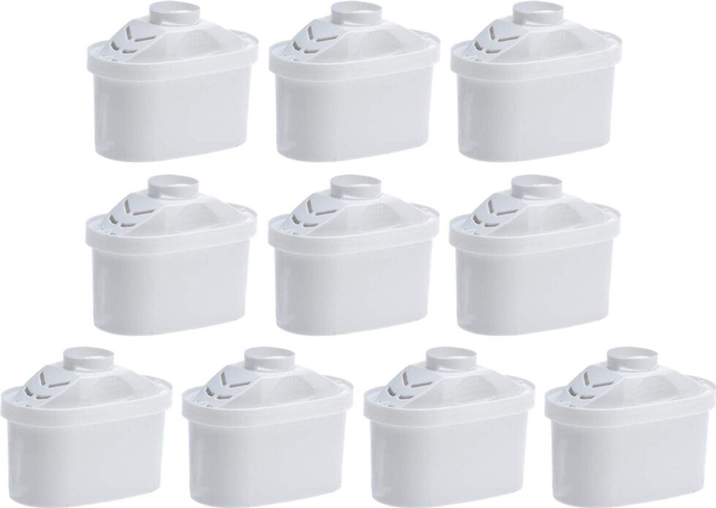 10x Filterkartusche Wasserfilter Filterpatrone Ersatz für Brita Mavea Filterkannen ersetzt Mavea 1001122 Brita Maxtra+ Aluna Cool Marella Mavea Ma...