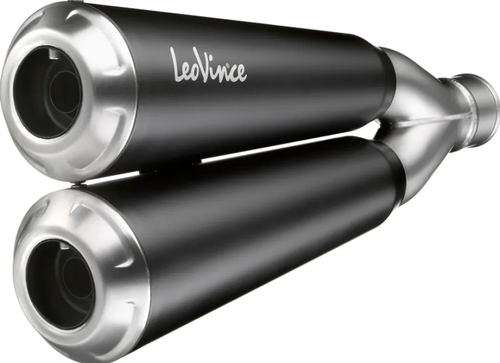 Silencieux LeoVince GP Duals Suzuki GSR 750 en Acier Inox Homologué
