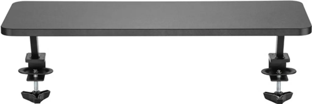 Support moniteur robuste en acier noir capacité 20kg pour écran PC - 5