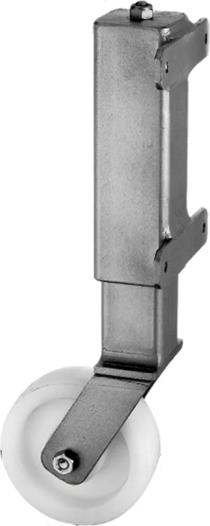 Rouleau pour portail lourd et large Alberts 416867 galvanisé charge 450kg