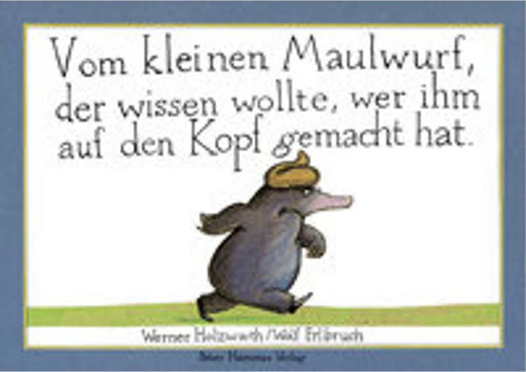 Vom kleinen Maulwurf, der wissen wollte, wer ihm auf den Immagine del prodotto 