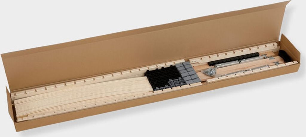 Lattenrost 90x200, 7 Zonen, 42 punktelastische Produktbild 5