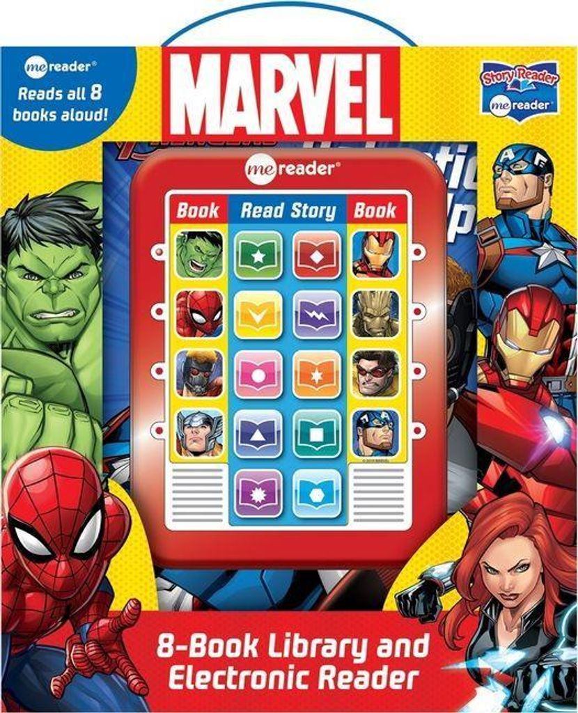 Pi Kids: Marvel: Me Reader 8-Book Library and Electronic Rea