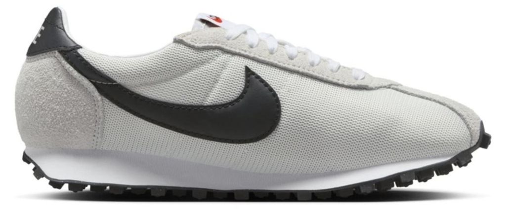 Nike Damen Sportliche Halbschuhe in Schwarz und Weiß für Alltag und Freizeit