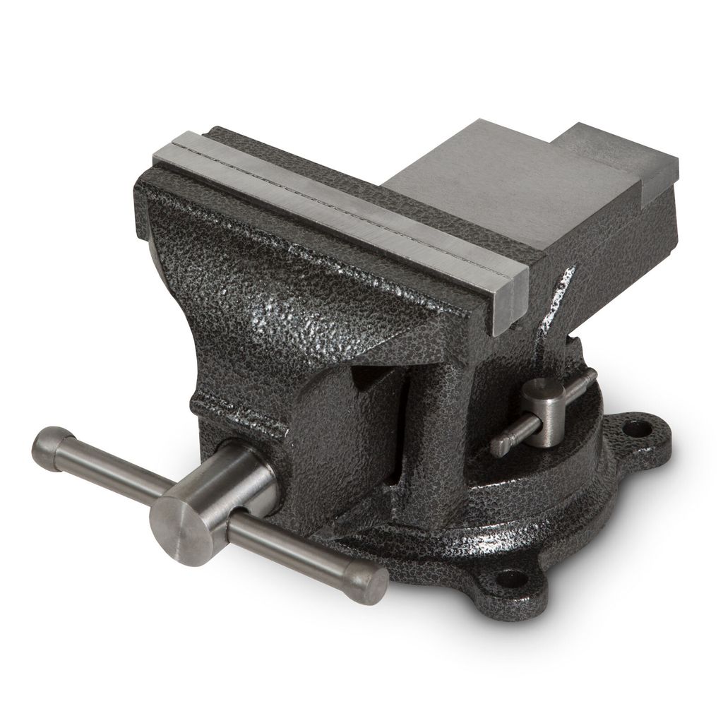 EBERTH Schraubstock aus Gusseisen mit Amboss, 125mm Produktbild 