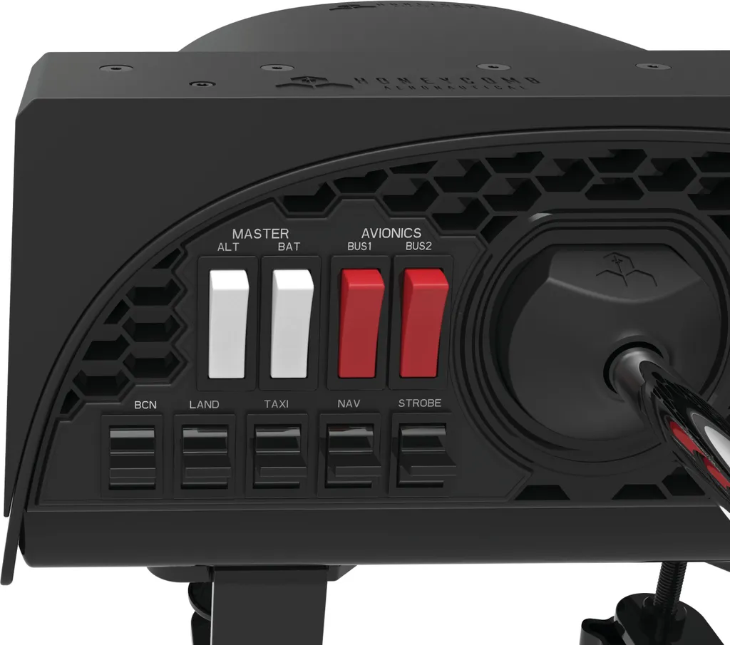 Joug de simulation Honeycomb Alpha Flight Controls avec panneau switch - 34