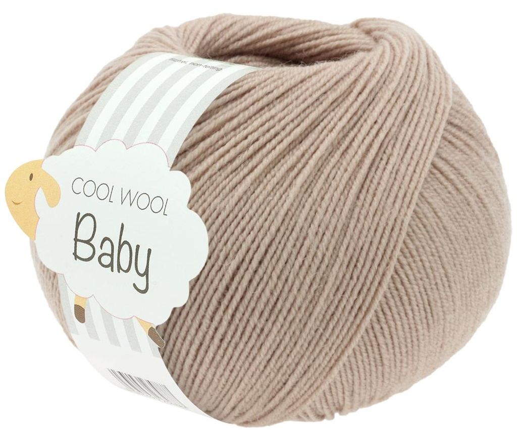 Lana Grossa - Cool Wool Baby 0332 perlbeige Produktbild 