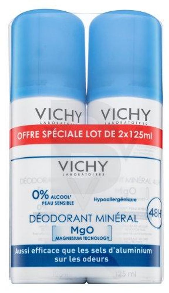 Vichy dezodorant 48H Mineral Deodorant 2 x 125 ml Zdjęcie produktu 