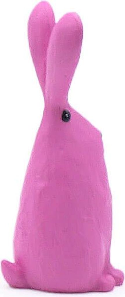 Hase pink/türkis 13 cm
