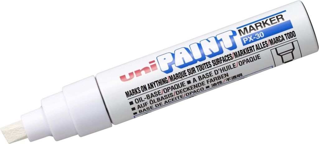 Lackmarker PX-30 4-8,5 weiß Packung mit 6 Stück Produktbild 