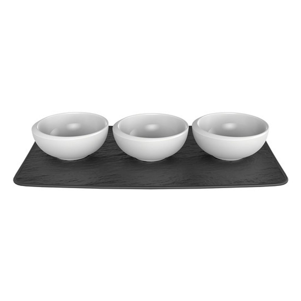Villeroy & Boch New Moon, Zestaw misek, Okrągły, Porcelana, Zdjęcie produktu 