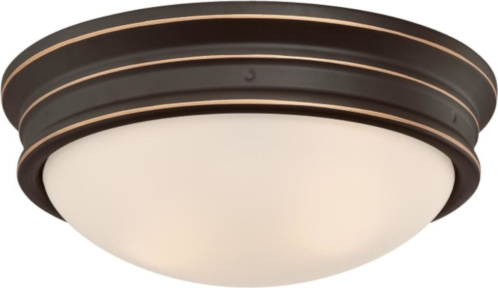 A close-up, studio shot of a ceiling light fixture.