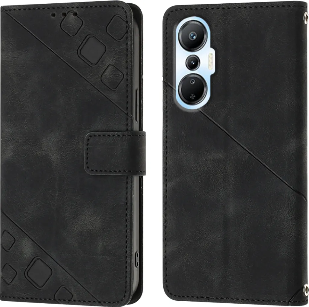 Custodia Portafoglio Infinix Hot 20S / 20Pro X6827 Nero Antishock