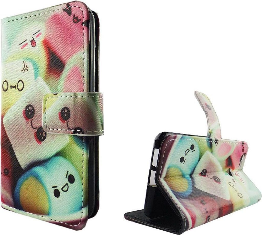 Handyhülle Tasche für Handy Huawei Nova Schriftzug Marshmallows