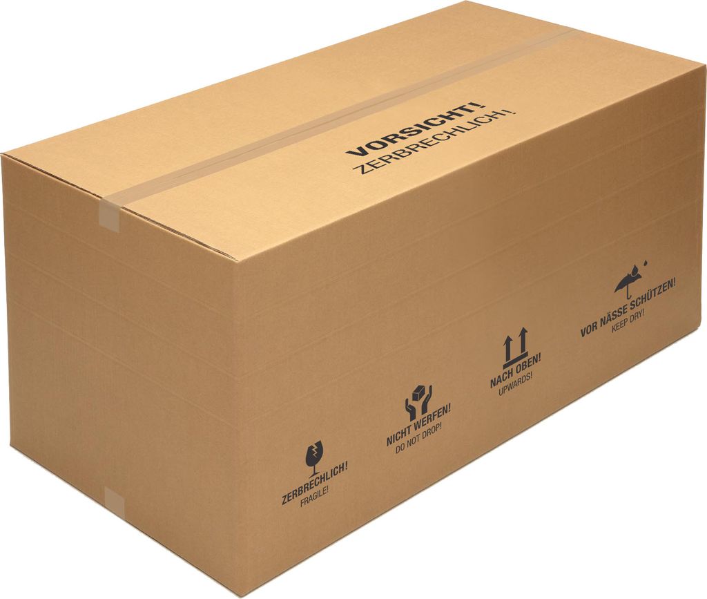 FALTKARTON 1200x600x600 mm KARTONAGE 120x60x60 CM Produktbild 