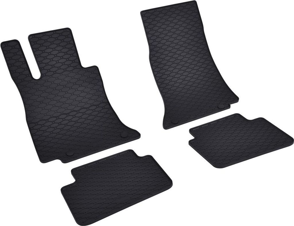Rigum Gummi Fußmatten Set für Mercedes W206 / S206, Bj. Produktbild 