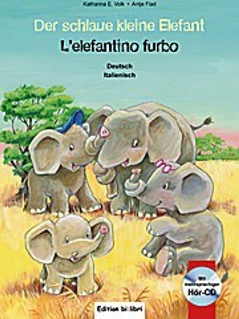 Der schlaue kleine Elefant - Deutsch-Italienisch