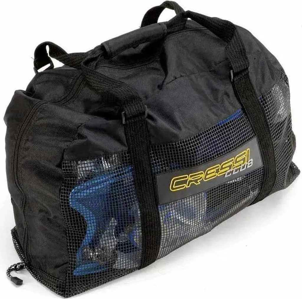 Sac de sport étanche Cressi Spa Club 48L noir pour matériel de mer