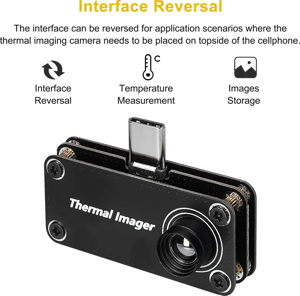 Imagerie Thermique Infrarouge Mobile Android Type-C 32x32 avec Mode OTG - 3