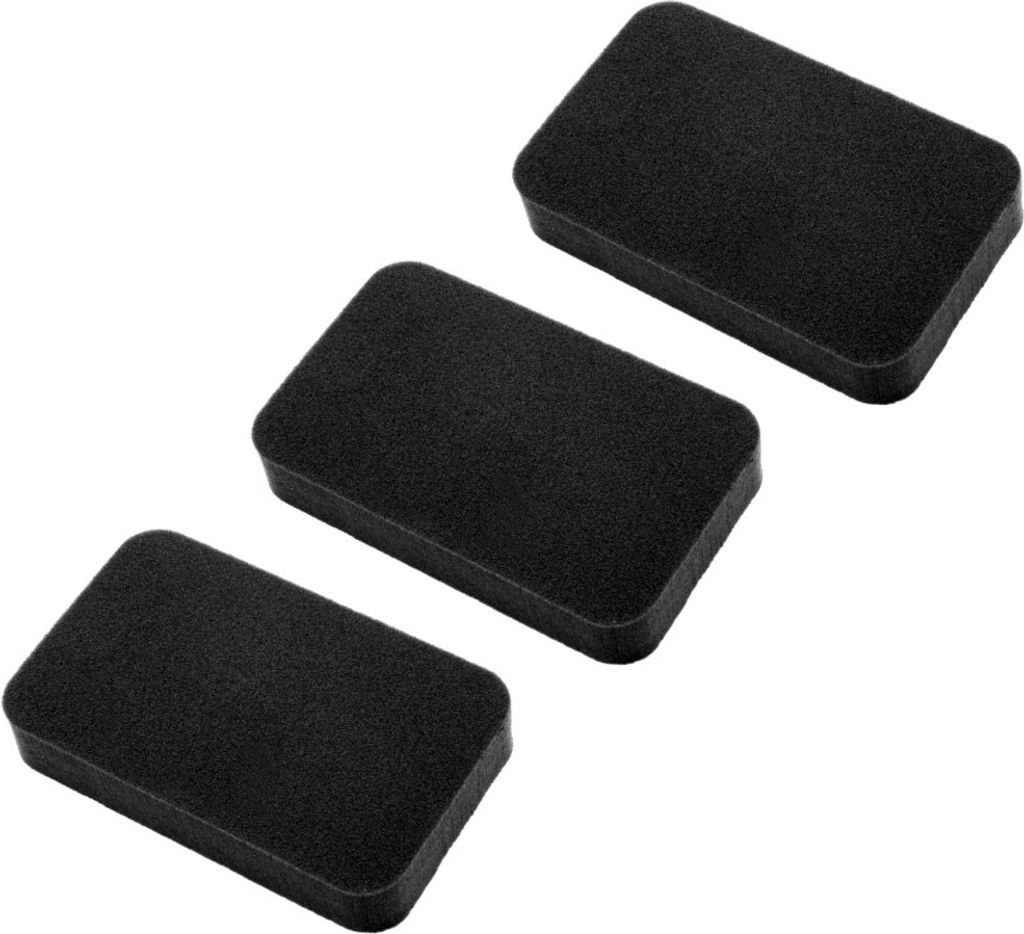 3x Trade-Shop Staubsaugerfilter / Schaumstoff-Filter / Schwammfilter kompatibel mit Rowenta RO7845EA/410 RO7853 RO785311/410 RO7853EA/410 RO7887