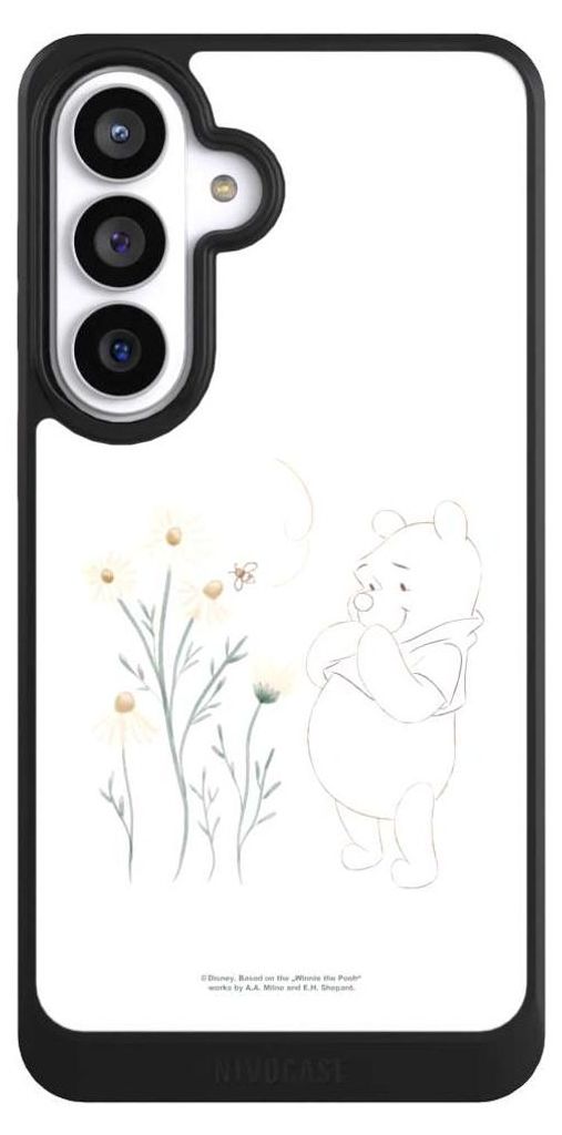 NIVOCASE Hülle für Samsung Galaxy S26+ Handyhülle NIVOcore Case Schwarz Biene Disney Winnie Puuh