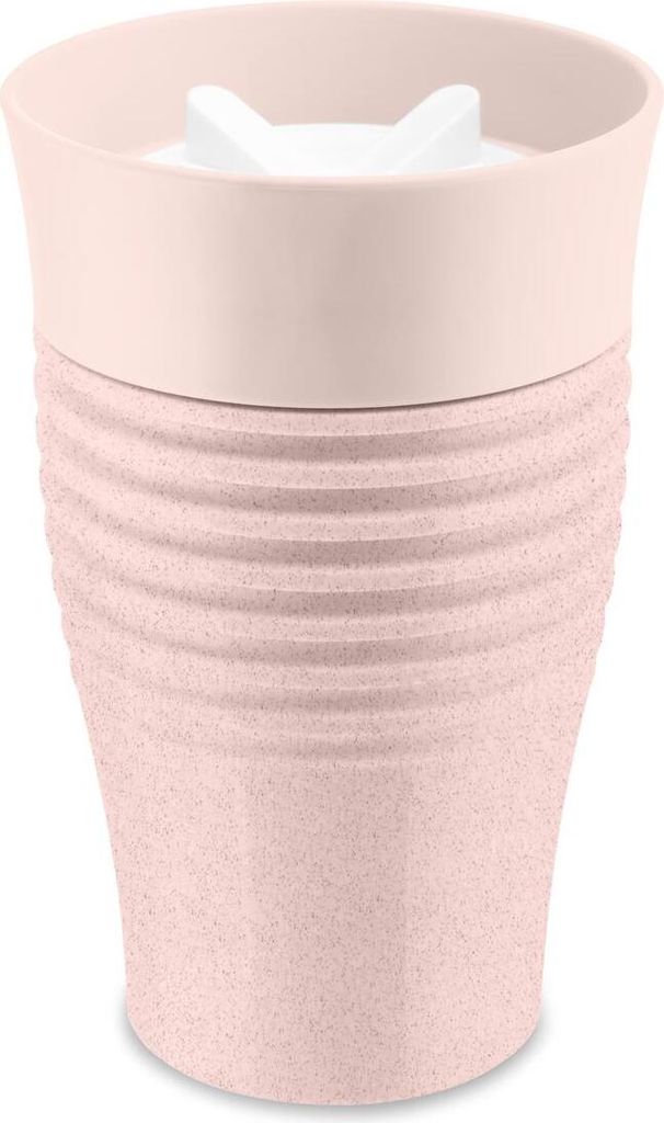 Mehrweg-Kaffeetasse, 0,4 L, -Rosa - Koziol | Safe To Go Produktbild 