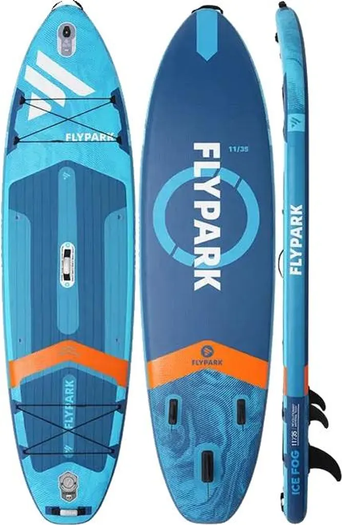 Paddle Board Gonflable Gros Bleu - SUP Stand Up Paddle Portable 10'6