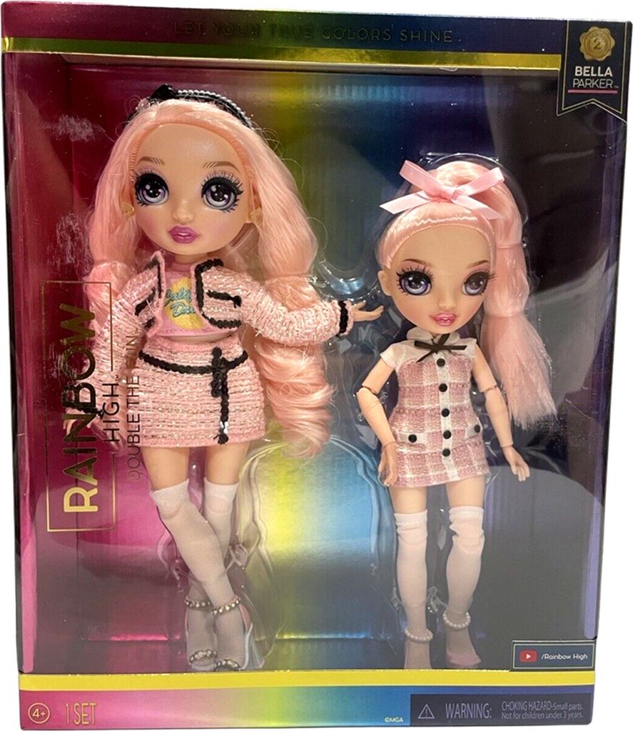 Bbika Rainbow High Core a Jr. High Doll 2pk-Bella (tl 2) Obrázok produktu 