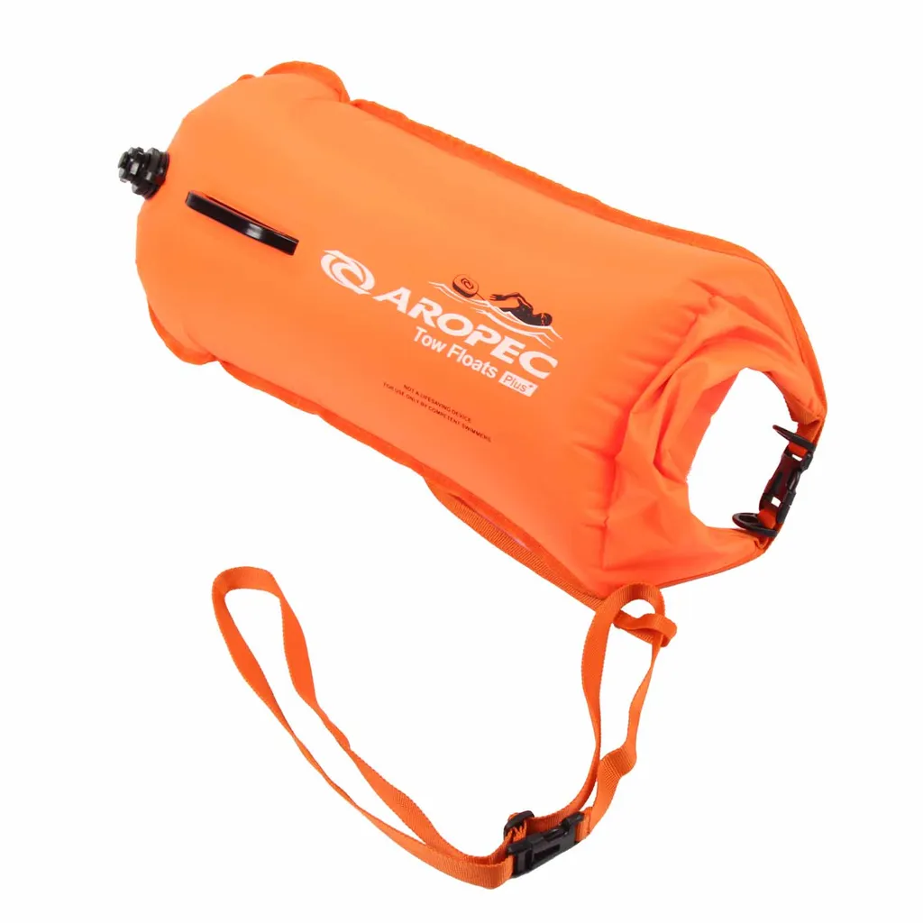 Bouée de sécurité Aropec gonflable avec sangle ajustable de nage