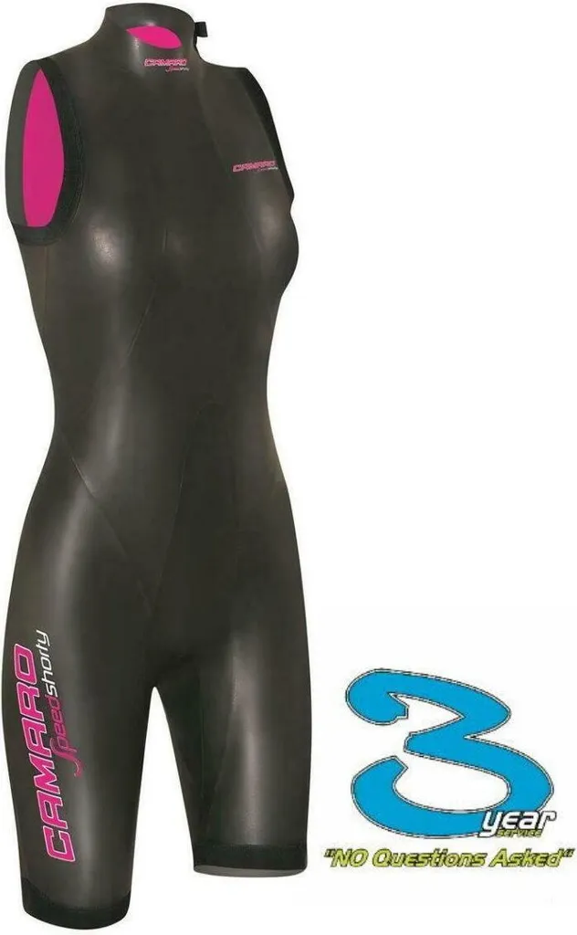 Combinaison Néoprène Triathlon Camaro Speed Swim Shorty Femme Taille 46
