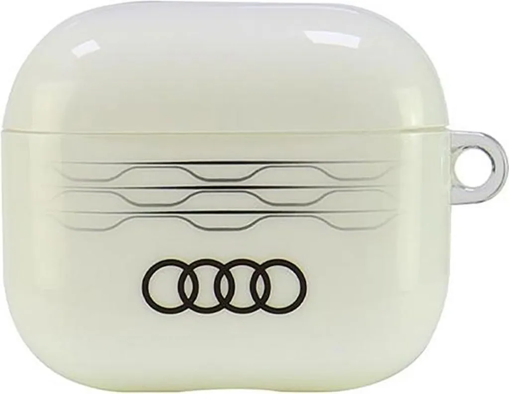 Cover Audi Geometrica Airpods 3 - Bianco IML Au-Imlap3-A6/D3-We