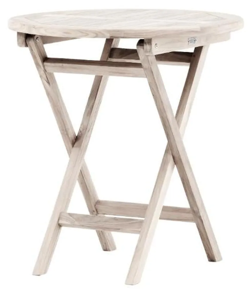 Table de jardin Kenya Ø70cm compacte pour optimiser vos petits espaces