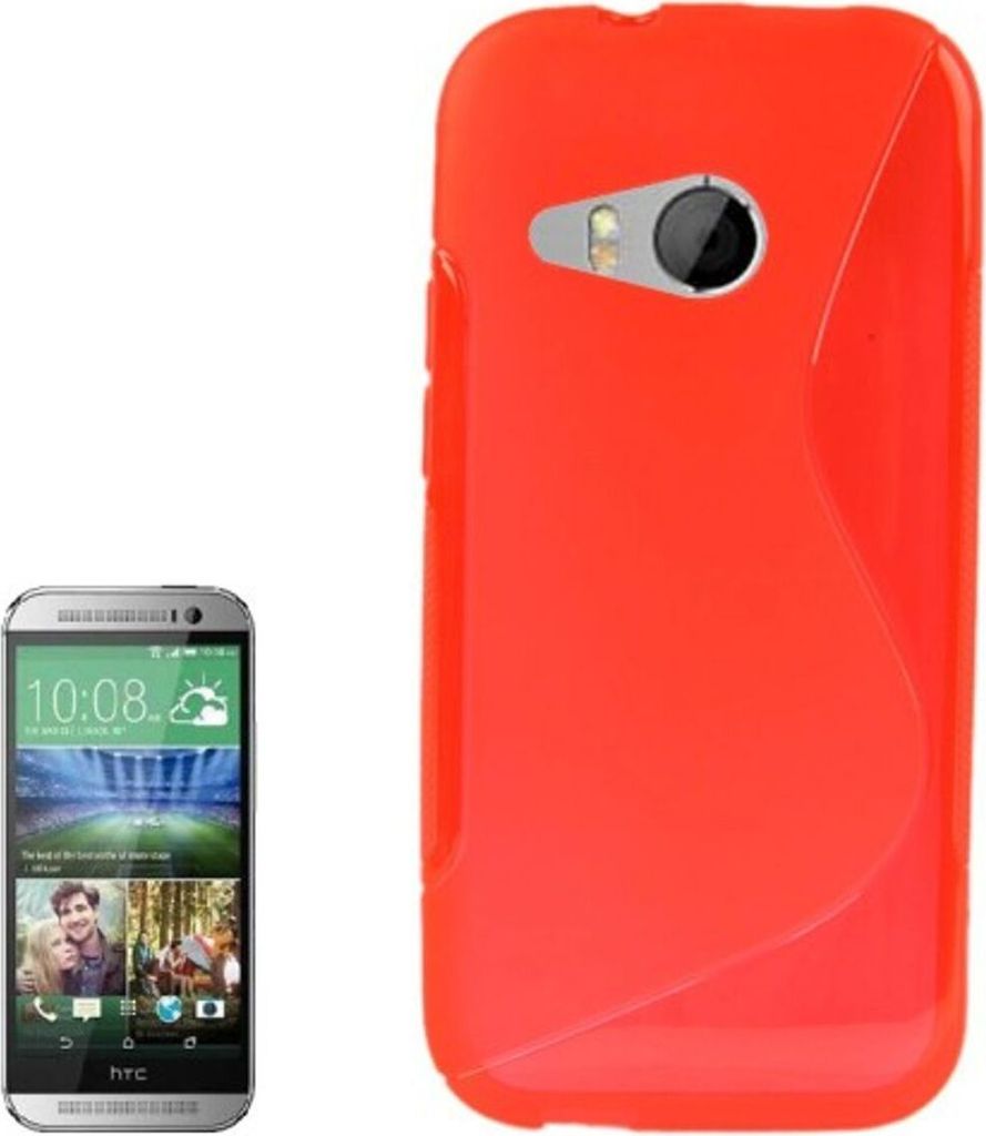 Handyhülle TPU-Schutzhülle für HTC One mini 2 Rot