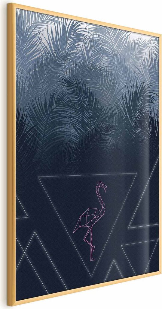 Posterpapier Poster - Geometric Bird 21x30 cm Blätter g-C-0130-ao-a