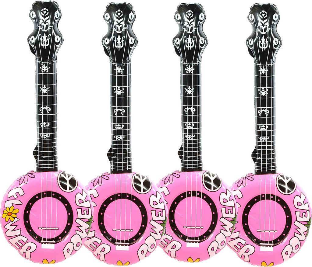 4er Set Banjo aufblasbar Produktbild 